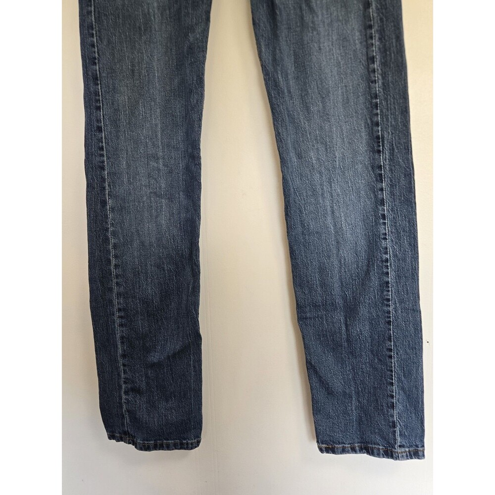 Levis 505 Jeans Mens 29x32‎ Regular Fit Blue Y2K Casual - Picture 3 of 9